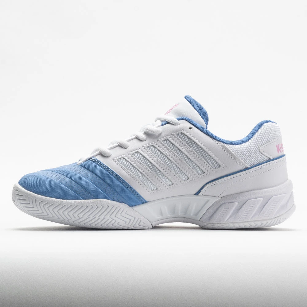 K-Swiss Bigshot Light 4 Women's Silver Lake Blue/White/Orchid Pink 2 K-Swiss Bigshot Light 4 Women's Silver Lake Blue/White/Orchid Pink - Image 2