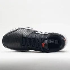 K-Swiss Court Express Men's Jet Black/White/Spicy Orange -On Running || BROOKS || Hoka Sales Store 116677 2