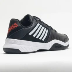 K-Swiss Court Express Men's Jet Black/White/Spicy Orange -On Running || BROOKS || Hoka Sales Store 116677 6