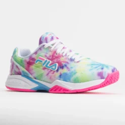 Fila Axilus 2 Energized Women's Lettuce Green/Blue Tie Dye Print -On Running || BROOKS || Hoka Sales Store 116744 5