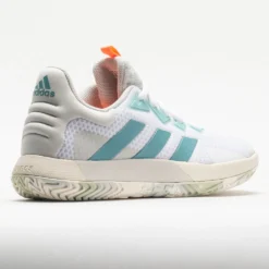 Adidas SoleMatch Control Women's White/Mint Ton/Orbit Grey -On Running || BROOKS || Hoka Sales Store 116822 6
