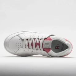 On Running On The Roger Clubhouse Women's White/Rosewood -On Running || BROOKS || Hoka Sales Store 116860 2