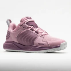 K-Swiss Ultrashot Team Women's Cameo Pink/Grape Nectar/White -On Running || BROOKS || Hoka Sales Store 116904 5