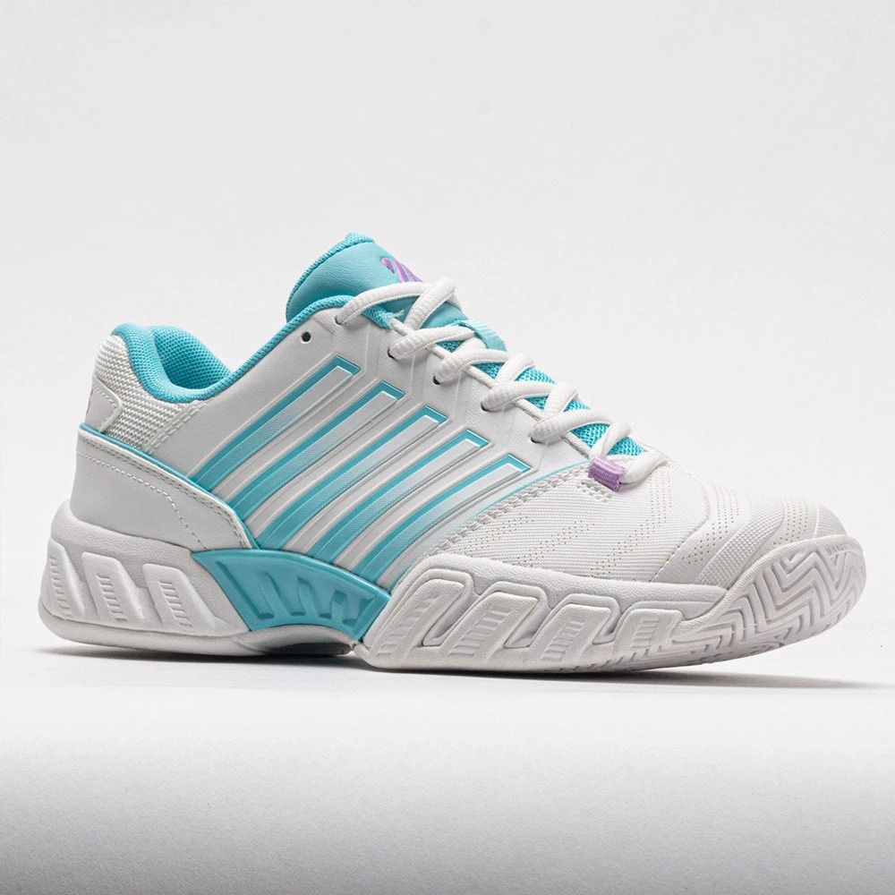 K-Swiss Bigshot Light 4 Women's Brilliant WhiteAngel Blue/Sheer Lilac 5 K-Swiss Bigshot Light 4 Women's Brilliant WhiteAngel Blue/Sheer Lilac - Image 5
