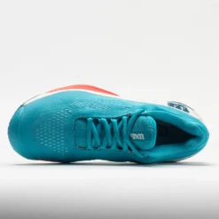 Wilson Rush Pro 4.0 Women's Scuba Blue/White/Fiery Coral -On Running || BROOKS || Hoka Sales Store 116940 2