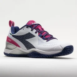Diadora Blushield Torneo 2 AG Women's White/Blueprint/Pink Yarrow -On Running || BROOKS || Hoka Sales Store 117021 5