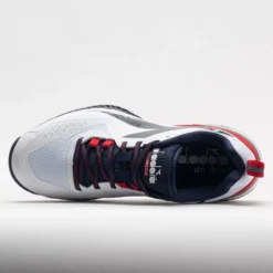 Diadora Blushield Torneo 2 AG Men's White/Blue Corsair/Fiery Red 8 Diadora Blushield Torneo 2 AG Men's White/Blue Corsair/Fiery Red -On Running || BROOKS || Hoka Sales Store 117025 2