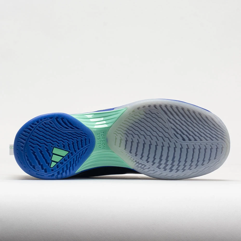 Adidas AvaCourt Women's Black/Silver Metallic/Lucid Blue 4 Adidas AvaCourt Women's Black/Silver Metallic/Lucid Blue - Image 4