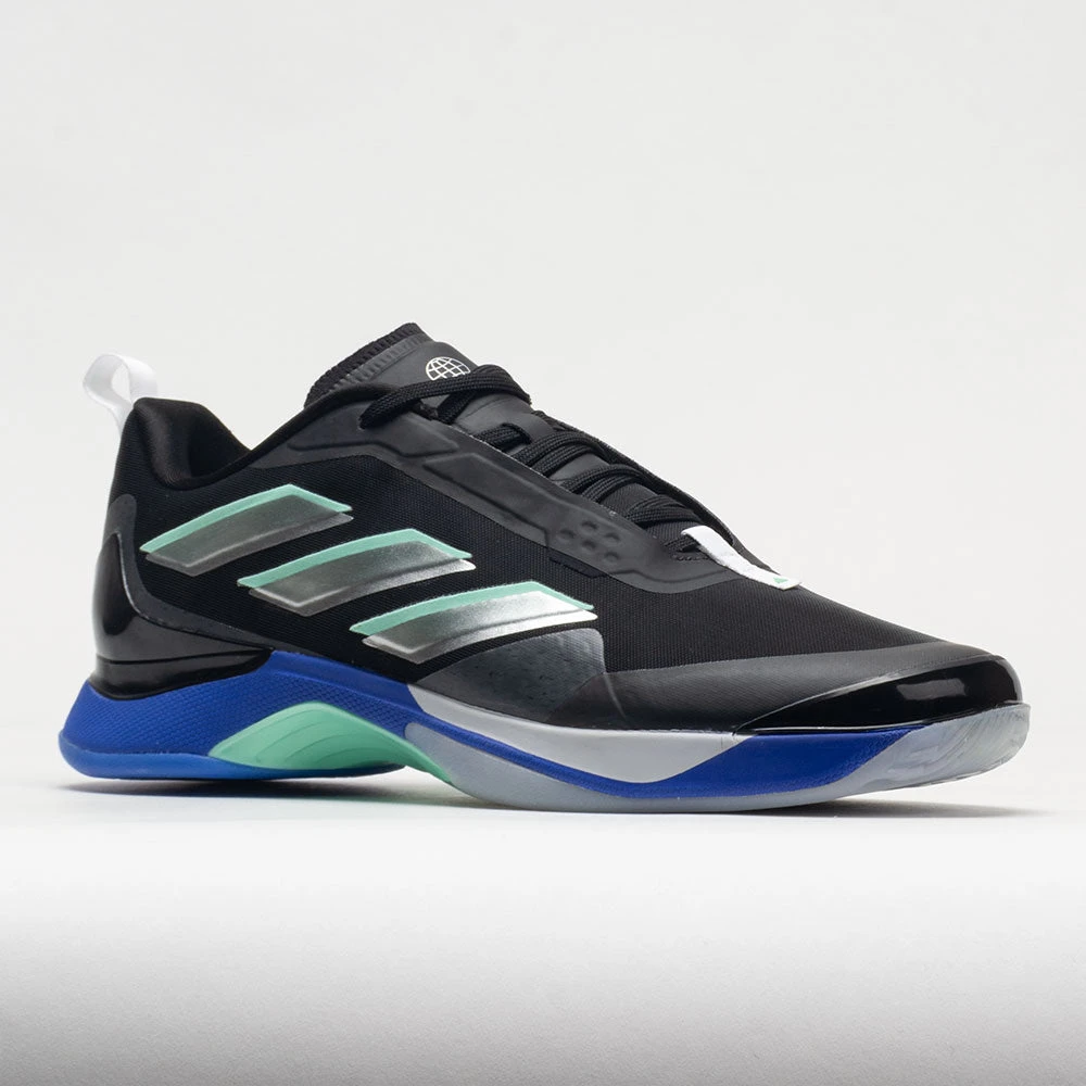 Adidas AvaCourt Women's Black/Silver Metallic/Lucid Blue 5 Adidas AvaCourt Women's Black/Silver Metallic/Lucid Blue - Image 5