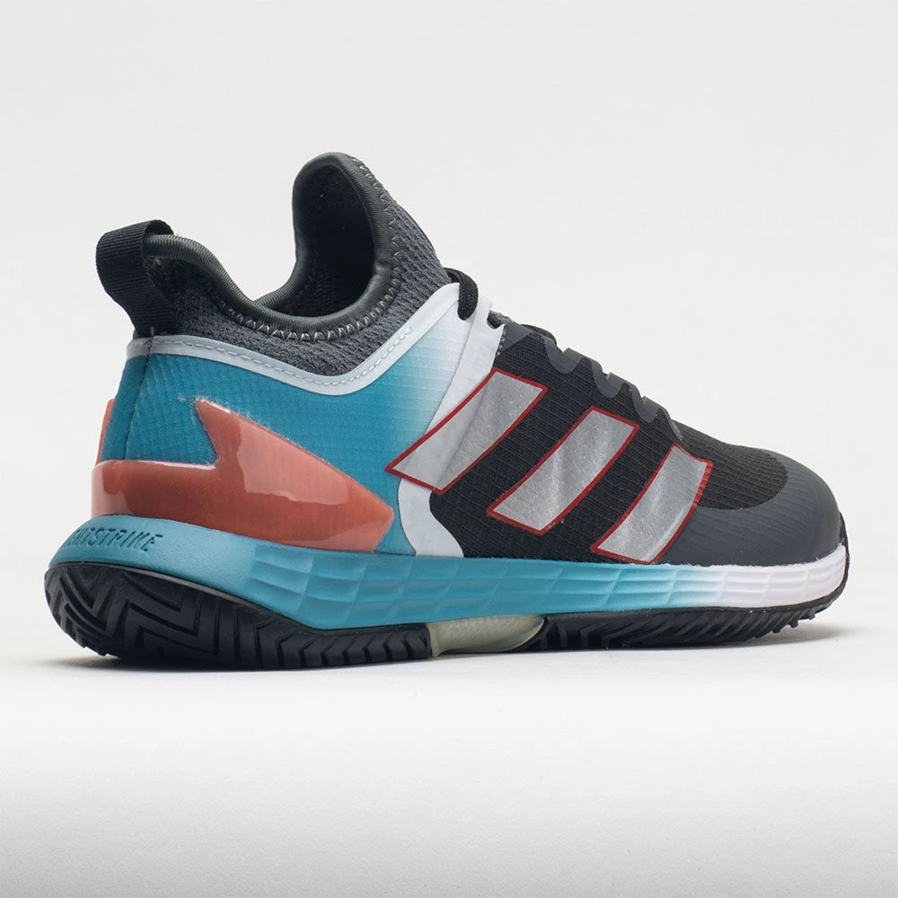 Adidas Adizero Ubersonic 4 Women's Grey/Silver Metallic/Better Scarlet 6 Adidas Adizero Ubersonic 4 Women's Grey/Silver Metallic/Better Scarlet - Image 6