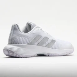 Adidas CourtJam Control Women's White/Silver Metallic/White -On Running || BROOKS || Hoka Sales Store 117075 6