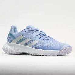 Adidas CourtJam Control Women's Blue Dawn/Metallic/White -On Running || BROOKS || Hoka Sales Store 117076 5