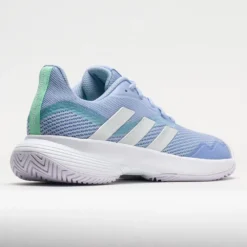 Adidas CourtJam Control Women's Blue Dawn/Metallic/White -On Running || BROOKS || Hoka Sales Store 117076 6
