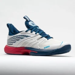K-Swiss Speedtrac Men's Blanc De Blanc/Blue Opal/Lollipop -On Running || BROOKS || Hoka Sales Store 117121 5