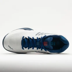 K-Swiss Hypercourt Express 2 Men's Blanc De Blanc/Blue Opal/Lollipop -On Running || BROOKS || Hoka Sales Store 117125 2