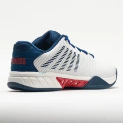 K-Swiss Hypercourt Express 2 Men's Blanc De Blanc/Blue Opal/Lollipop -On Running || BROOKS || Hoka Sales Store 117125 6