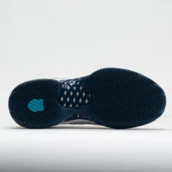 K-Swiss Hypercourt Express 2 Clay Men's Blanc De Blanc/Blue Opal/Lolli -On Running || BROOKS || Hoka Sales Store 117130 4