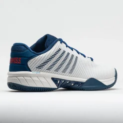 K-Swiss Hypercourt Express 2 Clay Men's Blanc De Blanc/Blue Opal/Lolli -On Running || BROOKS || Hoka Sales Store 117130 6