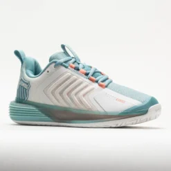 K-Swiss Ultrashot 3 Women's Blanc De Blanc/Mile Blue/Desert Flower -On Running || BROOKS || Hoka Sales Store 117133 5