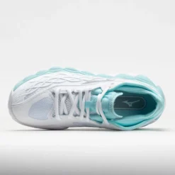 Mizuno Wave Enforce Tour AC Women's White/Tanager Turquoise -On Running || BROOKS || Hoka Sales Store 117145 2