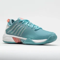 K-Swiss Hypercourt Supreme Women's Nile Blue/Blanc De Blanc/Desert Flo -On Running || BROOKS || Hoka Sales Store 117151 5