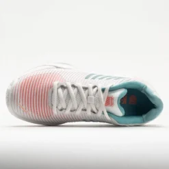 K-Swiss Hypercourt Express 2 Women's Blanc De Blanc/Nile Blue/Desert -On Running || BROOKS || Hoka Sales Store 117153 2