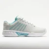 K-Swiss Hypercourt Express 2 Women's Vaporous Gray/White/Blue Glow