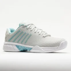 K-Swiss Hypercourt Express 2 Women's Vaporous Gray/White/Blue Glow -On Running || BROOKS || Hoka Sales Store 117154 5