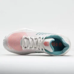 K-Swiss Hypercourt Express 2 Clay Women's Blanc De Blanc/Nile Blue/Des -On Running || BROOKS || Hoka Sales Store 117156 2