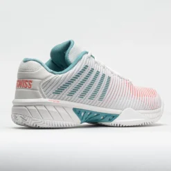K-Swiss Hypercourt Express 2 Clay Women's Blanc De Blanc/Nile Blue/Des -On Running || BROOKS || Hoka Sales Store 117156 6