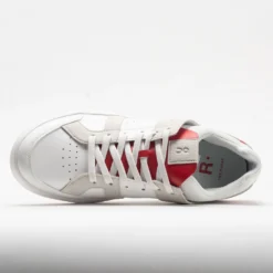 On Running On The Roger Clubhouse Men's White/Red -On Running || BROOKS || Hoka Sales Store 117181 2