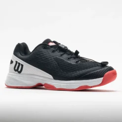 Wilson Rush Pro 4.0 Junior Quick Lace Black/White/Poppy Red -On Running || BROOKS || Hoka Sales Store 121357 5