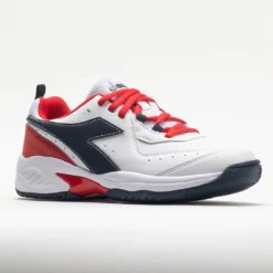 Diadora Challenge 5 SL Junior White/Blue Corsair/Fiery Red 10 Diadora Challenge 5 SL Junior White/Blue Corsair/Fiery Red -On Running || BROOKS || Hoka Sales Store 121359 5