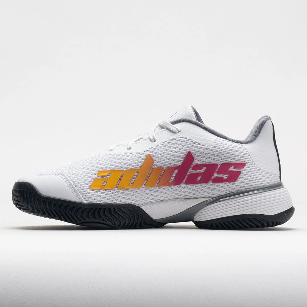 Adidas Barricade Junior White/Solar Gold/Lucid Fuchsia 2 Adidas Barricade Junior White/Solar Gold/Lucid Fuchsia - Image 2