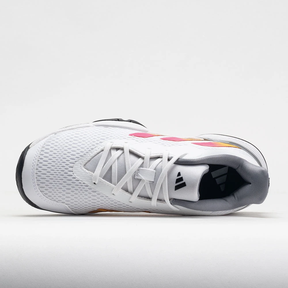 Adidas Barricade Junior White/Solar Gold/Lucid Fuchsia 3 Adidas Barricade Junior White/Solar Gold/Lucid Fuchsia - Image 3