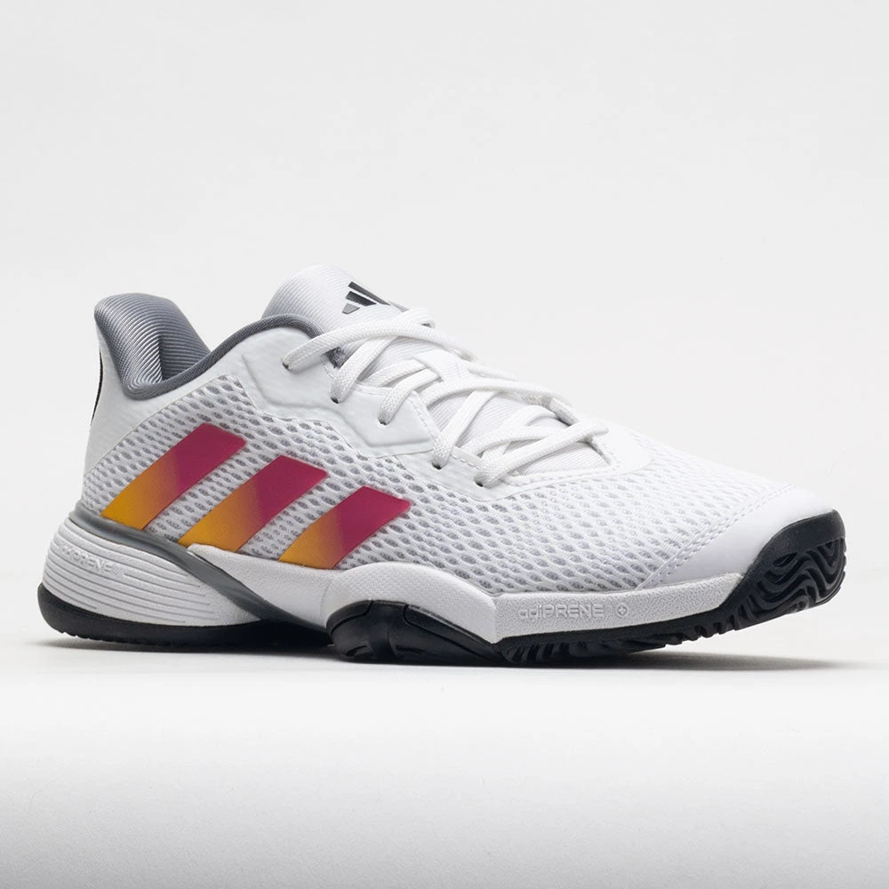 Adidas Barricade Junior White/Solar Gold/Lucid Fuchsia 5 Adidas Barricade Junior White/Solar Gold/Lucid Fuchsia - Image 5