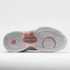 K-Swiss Hypercourt Express 2 Junior Blanc De Blanc/Nile Blue/Desert -On Running || BROOKS || Hoka Sales Store 121383 4