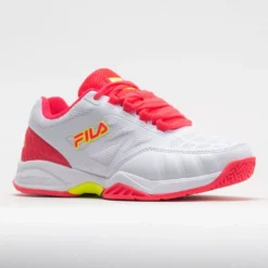 Fila Axilus Energized 2 Junior White/Diva Pink/Safety Yellow -On Running || BROOKS || Hoka Sales Store 121422 5