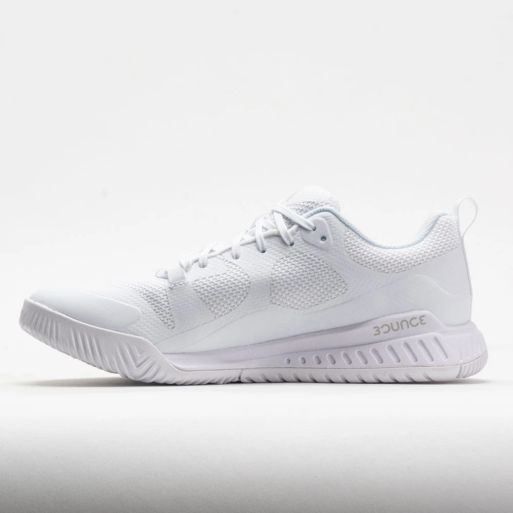 Adidas Court Team Bounce 2.0 Women's White/Silver Metallic/Grey 2 Adidas Court Team Bounce 2.0 Women's White/Silver Metallic/Grey - Image 2