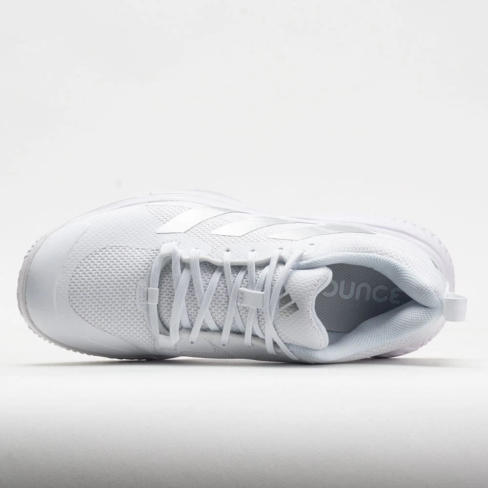 Adidas Court Team Bounce 2.0 Women's White/Silver Metallic/Grey 3 Adidas Court Team Bounce 2.0 Women's White/Silver Metallic/Grey - Image 3