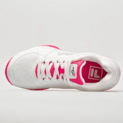 Fila Volley Zone Women's White/Pink/White -On Running || BROOKS || Hoka Sales Store 360236 2