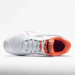 Diadora Trofeo AG Pickleball Women's White/Black/Vermillion Orange -On Running || BROOKS || Hoka Sales Store 370024 2