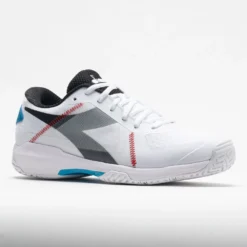 Diadora Trofeo AG Pickleball Men's White/Black/Blue Jewel -On Running || BROOKS || Hoka Sales Store 370025 5