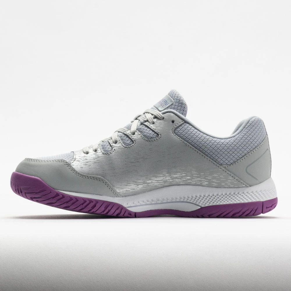 Skechers Viper Court Women's Grey/Purple 2 Skechers Viper Court Women's Grey/Purple - Image 2