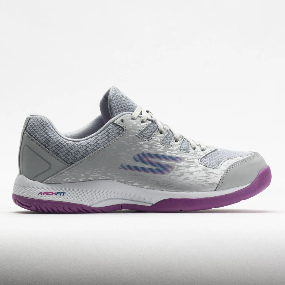 Skechers Viper Court Women's Grey/Purple 1 Skechers Viper Court Women's Grey/Purple