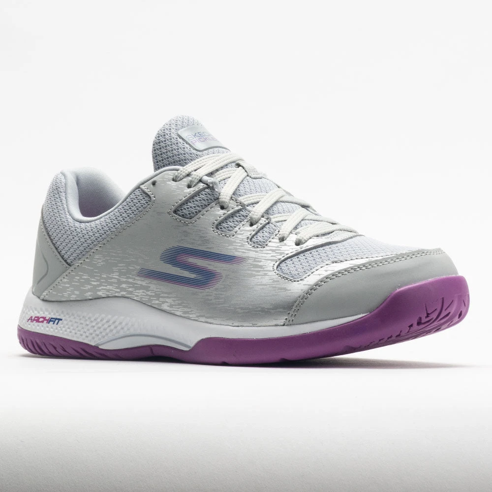 Skechers Viper Court Women's Grey/Purple 5 Skechers Viper Court Women's Grey/Purple - Image 5