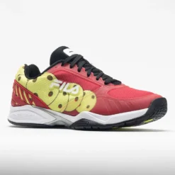 Fila Volley Zone Men's Fila Red/Black/Safety Yellow -On Running || BROOKS || Hoka Sales Store 370034 5