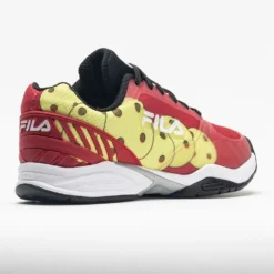Fila Volley Zone Men's Fila Red/Black/Safety Yellow -On Running || BROOKS || Hoka Sales Store 370034 6
