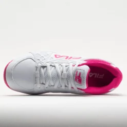 Fila Double Bounce 3 Women's White/White/Pink Glo 8 Fila Double Bounce 3 Women's White/White/Pink Glo -On Running || BROOKS || Hoka Sales Store 370042 2