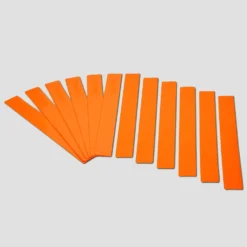 Oncourt Offcourt Orange Long Lines (Set Of 12)